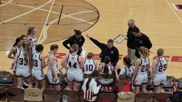 Tusky Valley girls basketball Ryan Isley